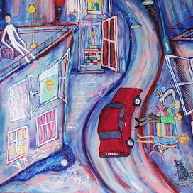 ночной город