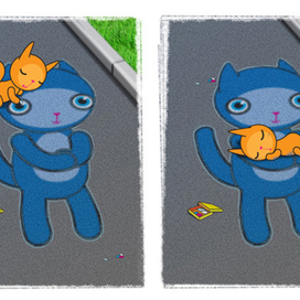 Белка рисует_2