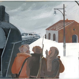 Иллюстрация к ниге П.П. Строганова "Щит и меч блокадного Ленинграда"