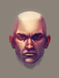 Male Face Study