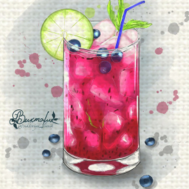 Акварельный скетч 