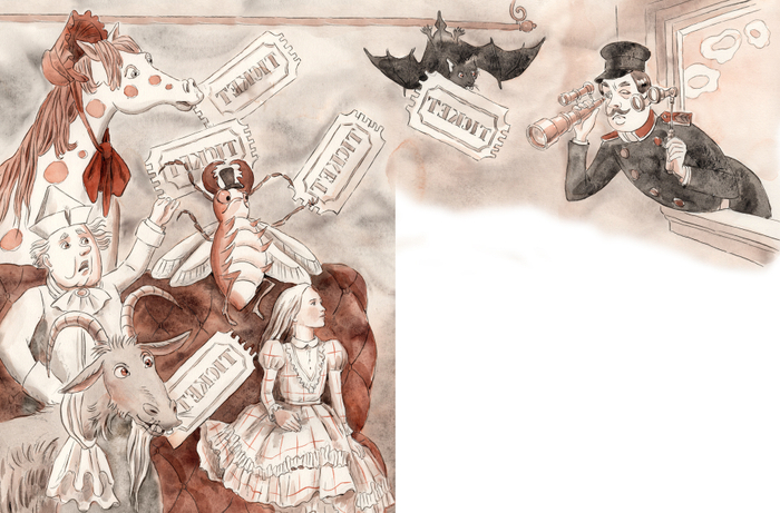 "Алиса в Зазеркалье"