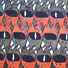 Разработка орнамента для подарочной упаковки (Фрагмент)