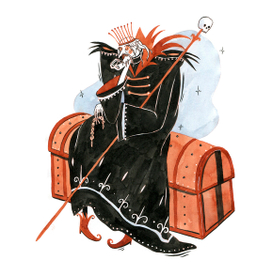 Inktober 2017 / Кощей