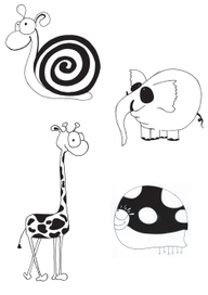 мультяшные животные