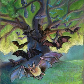 Иллюстрация к сказке-повести Алексея Борисова "Светильники"