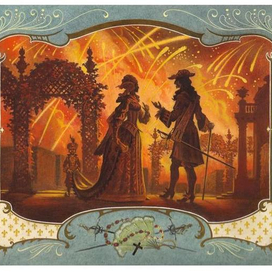 1 форзац к книге ИЗГНАННИКИ -А.Конан-Дойла