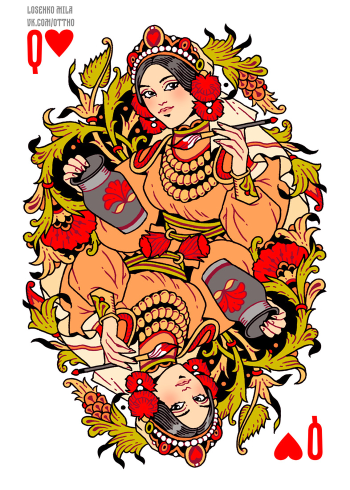 Червовая Дама