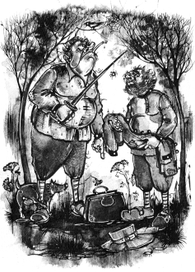 Ограбление. Иллюстрация к книге А. Краузе