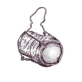 Иллюстрация для каталога Moet Hennessy Russia