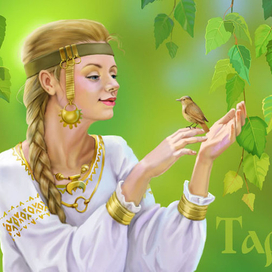 Богиня священных березовы рощ, дубрав и лесов Тара (Таруса)