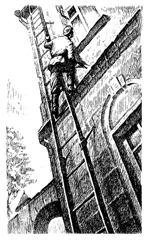 рисунок к повести "Старая крепость"