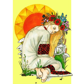 Полудница. Иллюстрация к быличкам