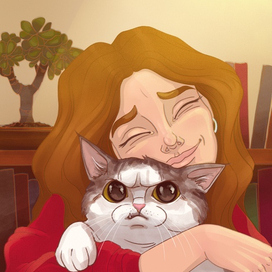 Пушистый ворчун