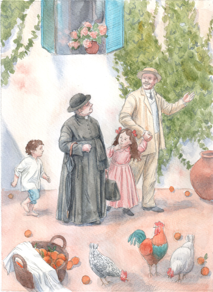 Иллюстрация к рассказу Г.К. Честертона