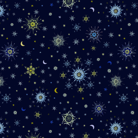 Fairy Night Decorative Pattern