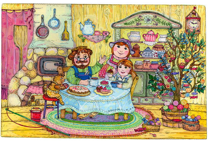 Янек, тетушка Матильда и дядюшка Федор