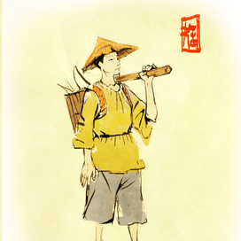 Персонаж для китайской сказки