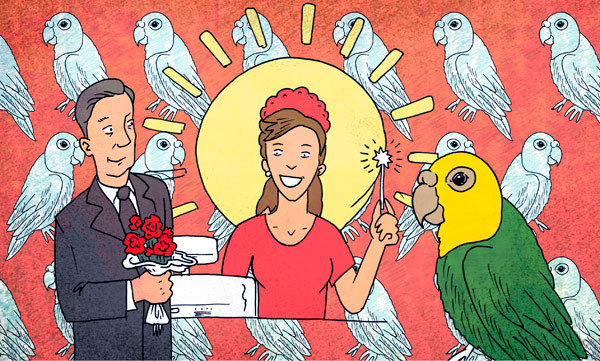 Продавщица