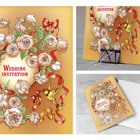 Wedding card. Открытка