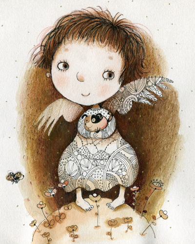 ангел с барбоской