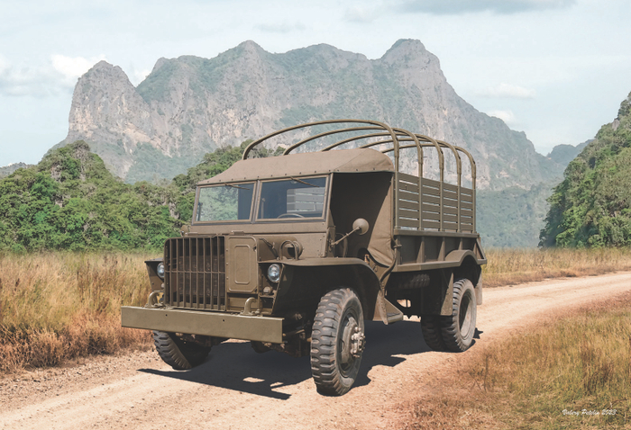 Ford GTB Burma Jeep(commission artwork )