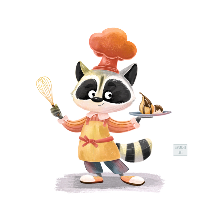 Енот-кондитер