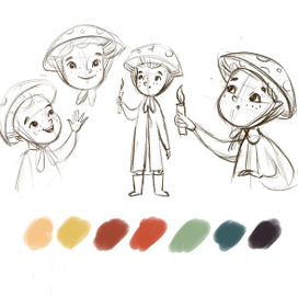 Мальчик в лесу