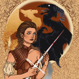 Героиня из книги "четвертое крыло"