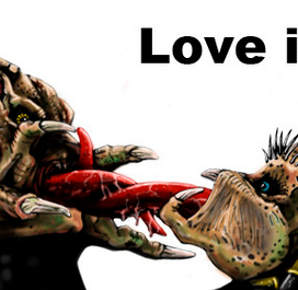 Predators.Love is...