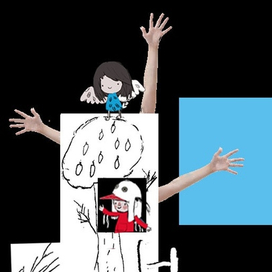 эскиз к спектаклю "Обними меня покрепче