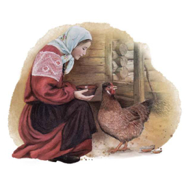 Матрешка и Хохлатушка