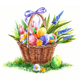 Пасхальная корзинка