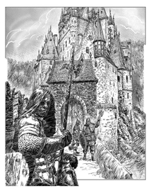 ...робко входил я под мрачные своды