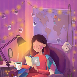 Девочка с книгой