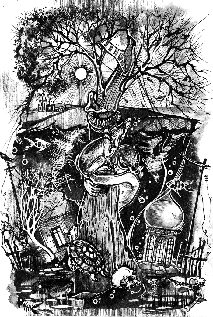 Иллюстрация к книге А. Краузе