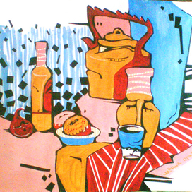 характерный наюрморт