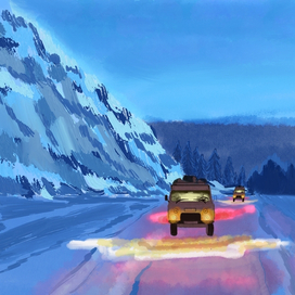 Ночная дорога