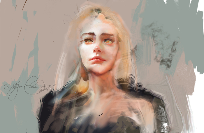 Sketch. concept art. "The Witcher"