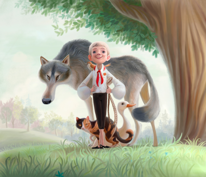 Петя и волк