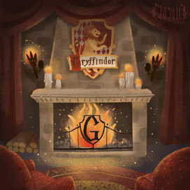 гостиная Гриффиндора