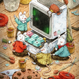 Мышки играют