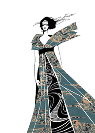 Костюм. Японские мотивы