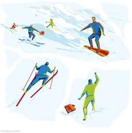 Иллюстрация для сайта компании "Sabit"