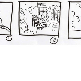 раскадровка для рекламы детского питания