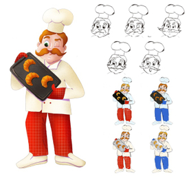 Концепт пекаря