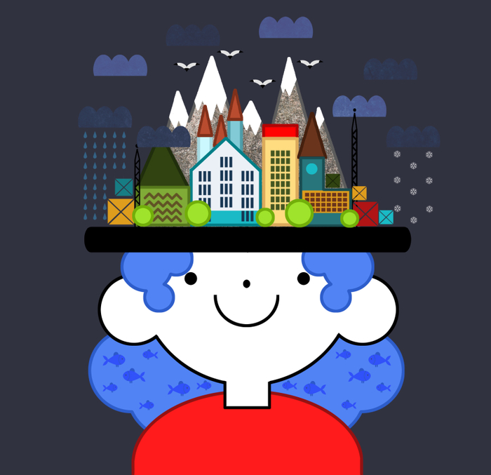 Девочка и город