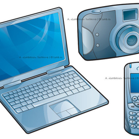 Рисунки для рекламной листовки шин "КАМА"