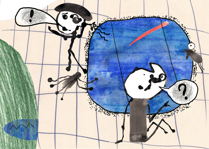 КЕК - тихая книга (оммаж Миро)