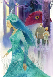 Берегиня. Иллюстрация к сборнику сказов Таисьи Пьянковой